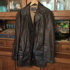 Vintage J.Crew leather jacket